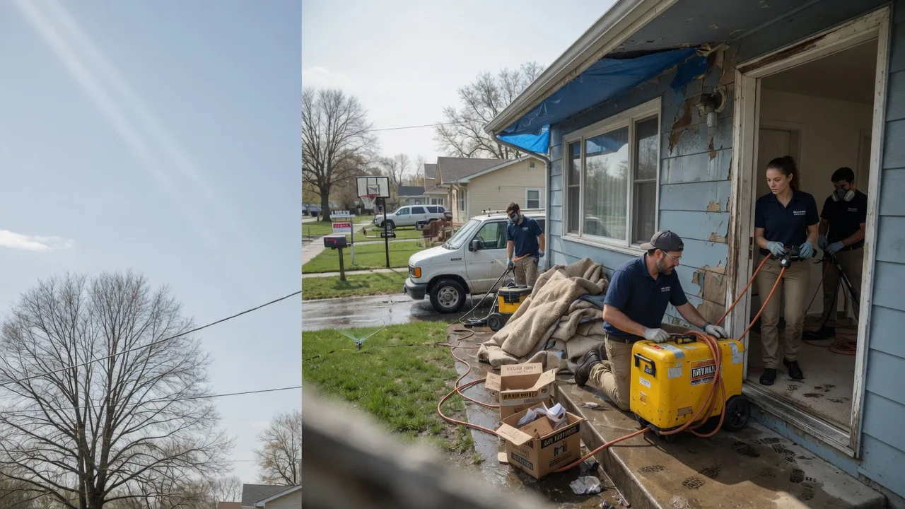 Basement Flood Cleanup in Allen, NE near me